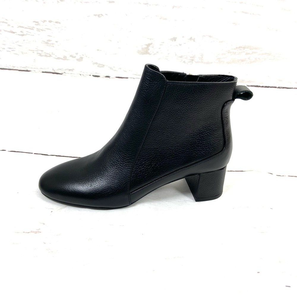 Jack Rogers Shoes Women’s 8M Black Ankle Boots‎ Pebbled Leather